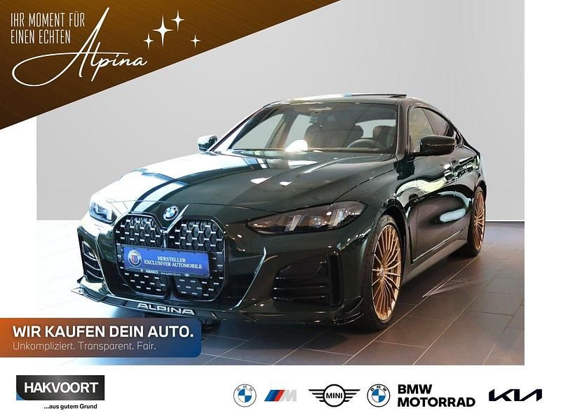 Neu Alpina B4 529 PS (389 kW) 2025 Individuallackierung brewster green uni Coupé