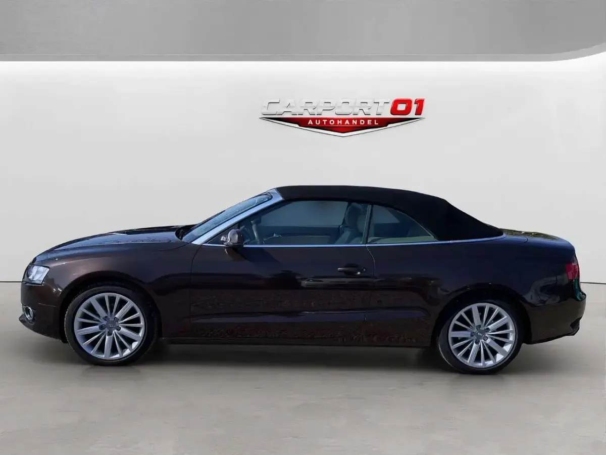 Gebraucht Audi A5 Cabriolet S-Line 179 PS (131 kW) 2009 Braun Cabrio