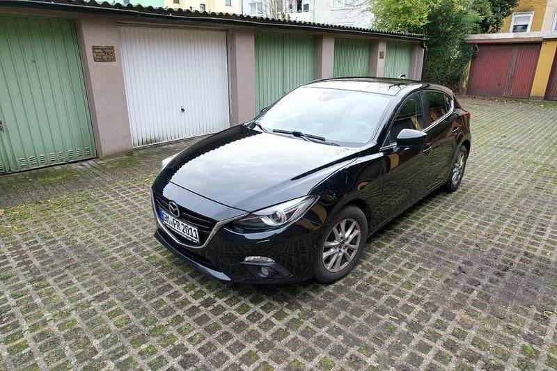 Schwarz Gebraucht 2014 Mazda 3 Sports-Line Limousine | 9.300 € (Fairer Preis) - Bild 1/4