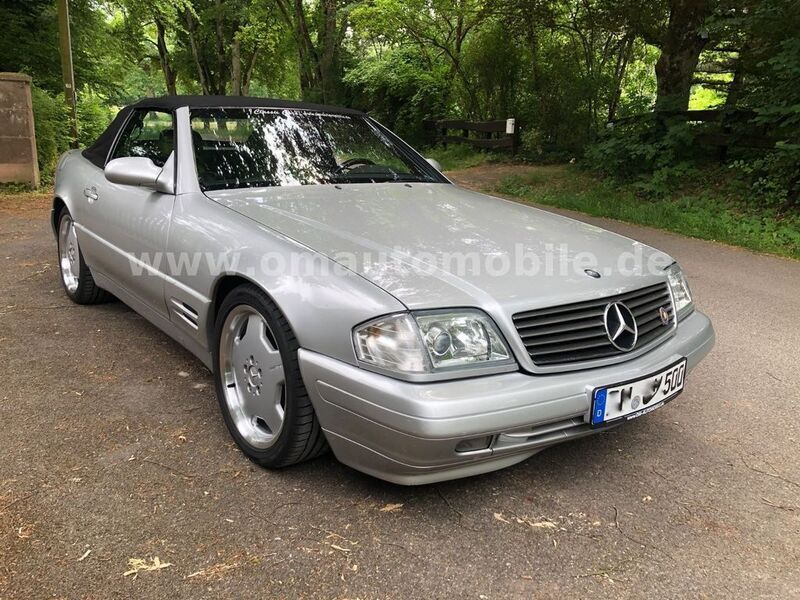 Gebraucht Mercedes SL500 AMG 306 PS (225 kW) 1999 Silber Cabrio