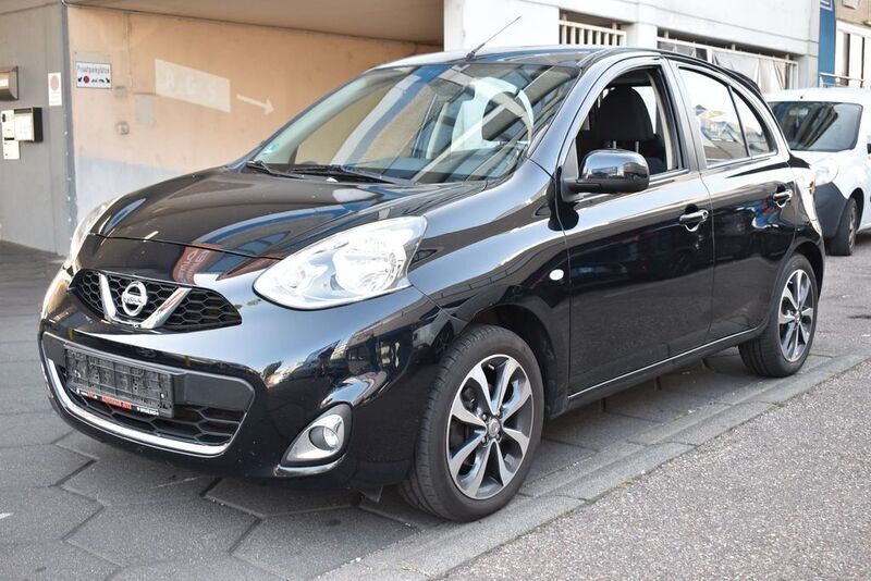 Schwarz Gebraucht 2015 Nissan Micra Acenta Kleinwagen | 9.899 € (Etwas zu teuer) - Bild 1/4