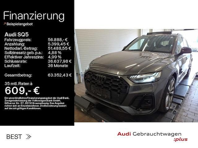 Daytonagrau perleffekt Gebraucht 2023 Audi SQ5 Sport SUV | 56.888 € (Teuer) - Bild 1/3
