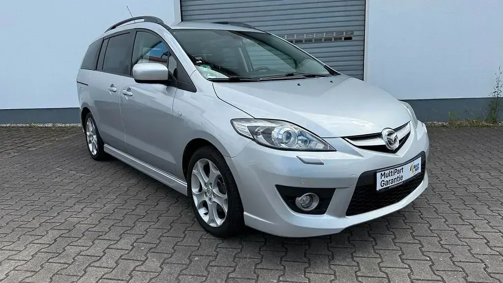 Gebraucht Mazda 5 Active Plus 145 PS (106 kW) 2010 Silber Van / Kleinbus