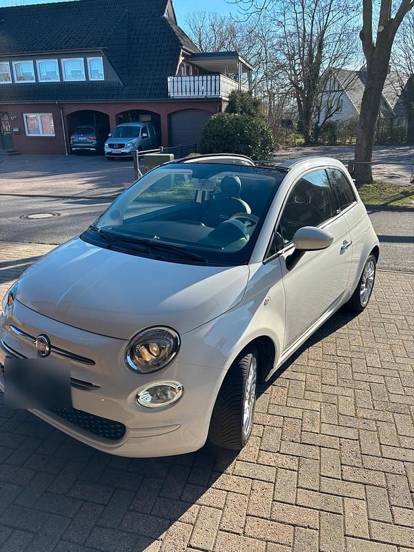 Gebraucht Fiat 500 70 PS (51 kW) 2019 Weiß Cabrio