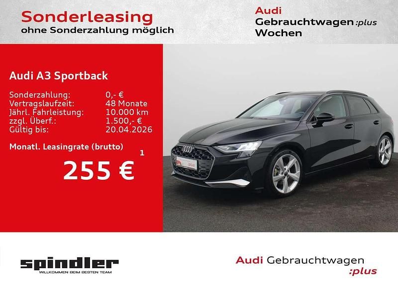 Gebraucht Audi A3 Advanced Plus 150 PS (110 kW) 2024 Mythosschwarz metallic Limousine