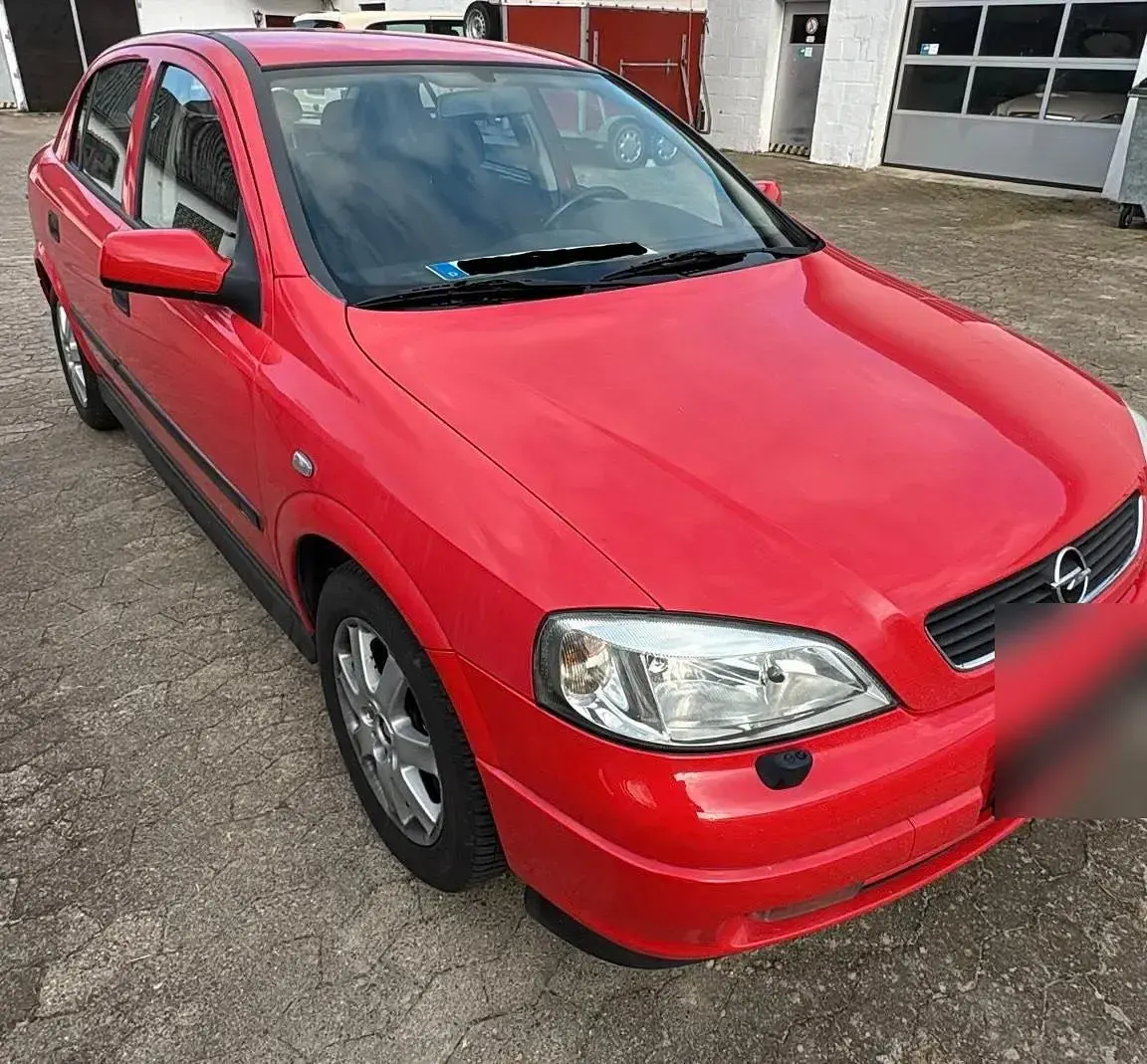Gebraucht Opel Astra 116 PS (85 kW) 1999 Rot Coupé