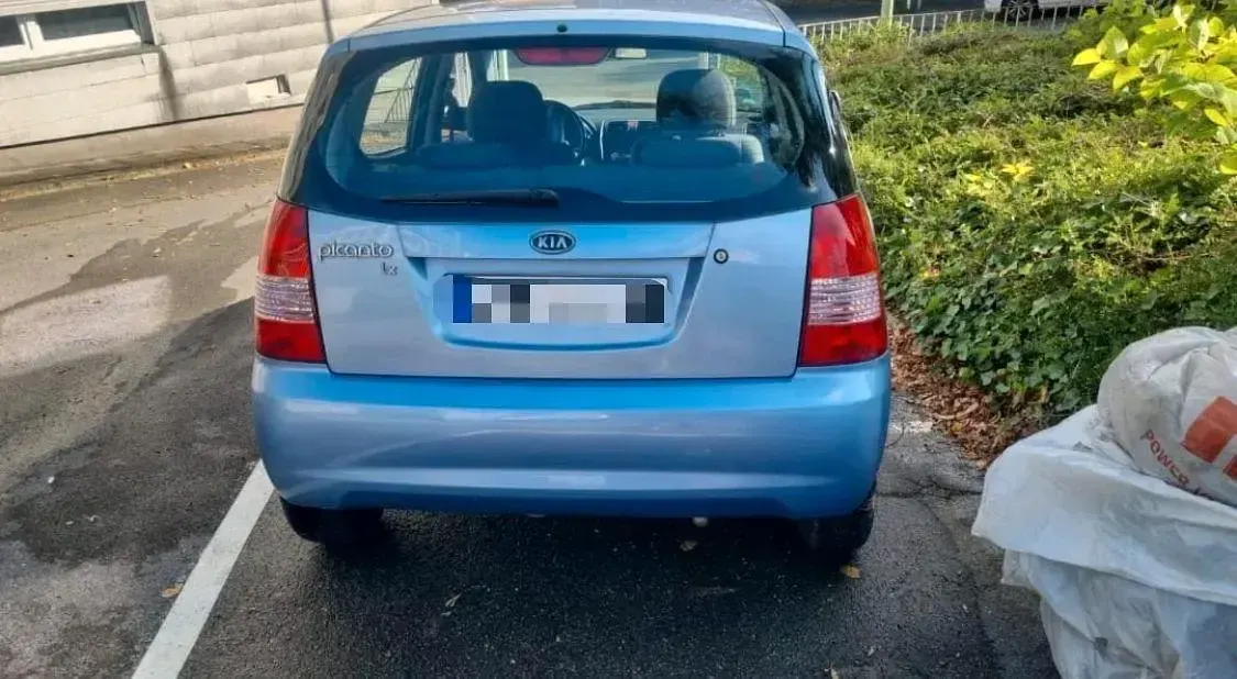 Brugt Kia Picanto 65 HK (47 kW) 2007 Blå Hatchback