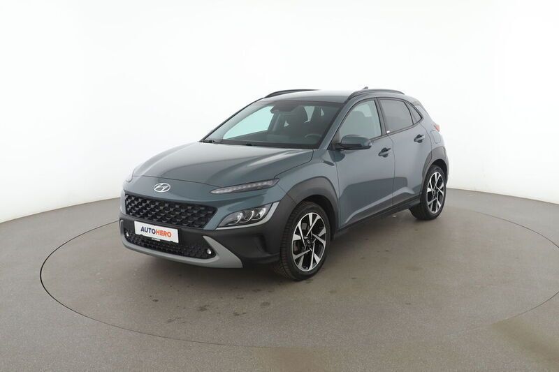 Grün Gebraucht 2021 Hyundai Kona Pure SUV | 15.010 € (Superpreis) - Bild 1/4