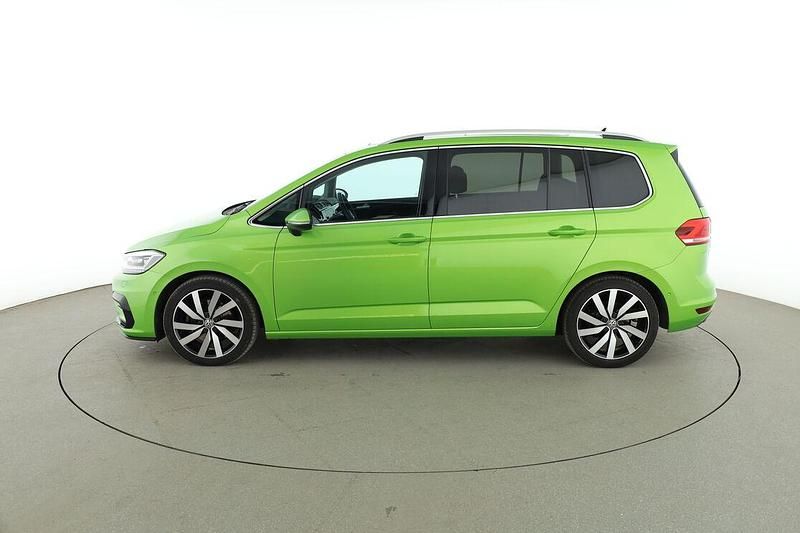 Gebraucht VW Touran Highline 150 PS (110 kW) 2018 Grün Van / Kleinbus