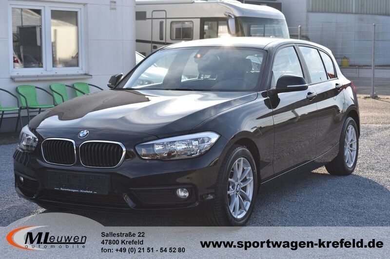 Schwarz Gebraucht 2017 BMW 116 Advantage Kleinwagen | 13.950 € (Fairer Preis) - Bild 1/4