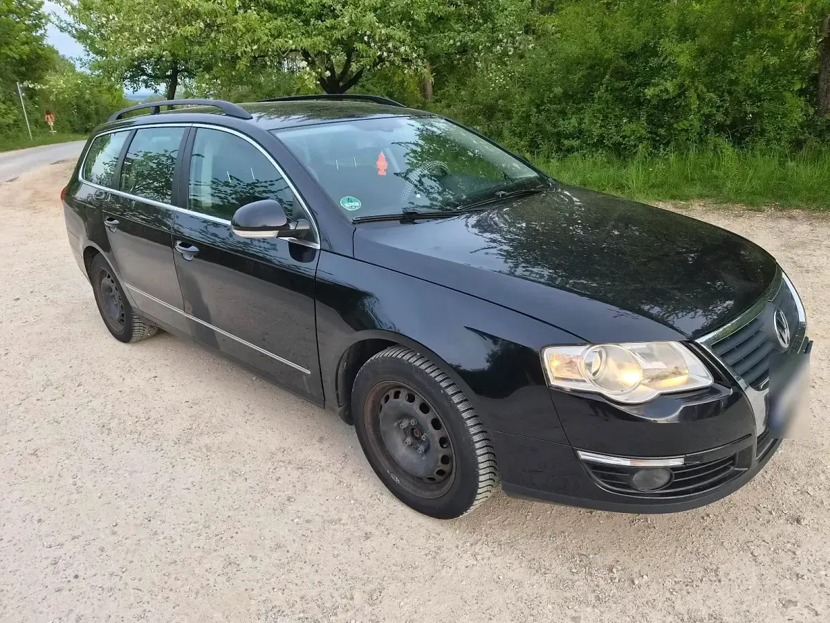 Gebraucht VW Passat 140 PS (102 kW) 2008 Schwarz Kombi