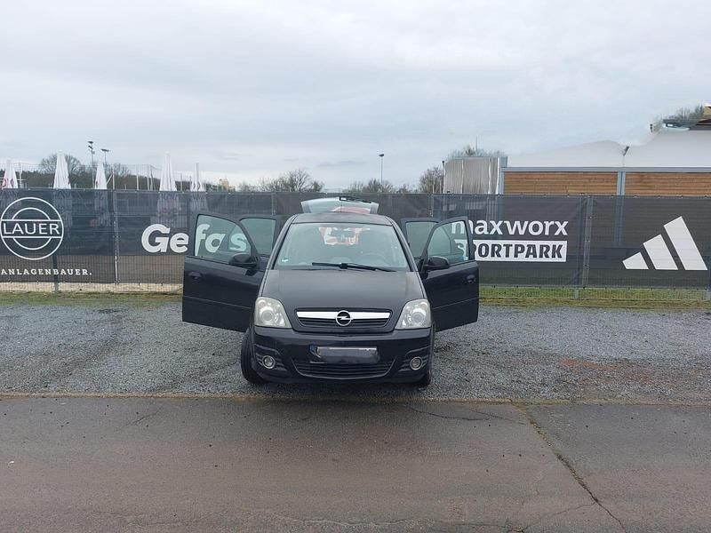 Schwarz Gebraucht 2009 Opel Meriva Van / Kleinbus | 750 € (Superpreis) - Bild 1/4