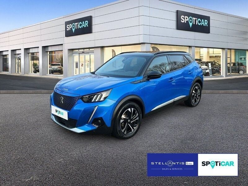 Gebraucht Peugeot e-2008 Allure 100 kW (136 PS) 2020 Blau SUV