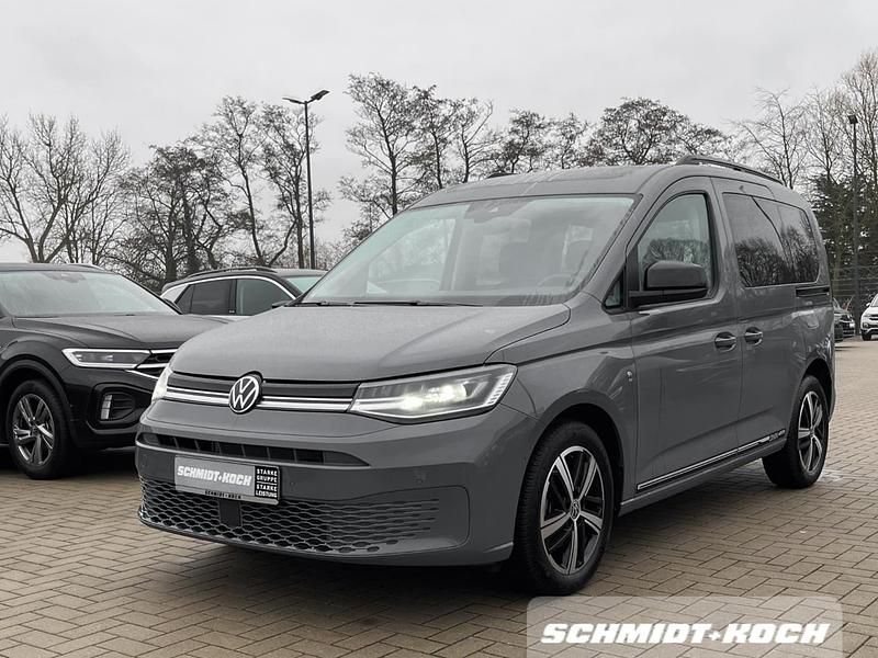 Gebraucht VW Caddy Dark Label 102 PS (75 kW) 2024 Pure grey (grau) Van / Kleinbus