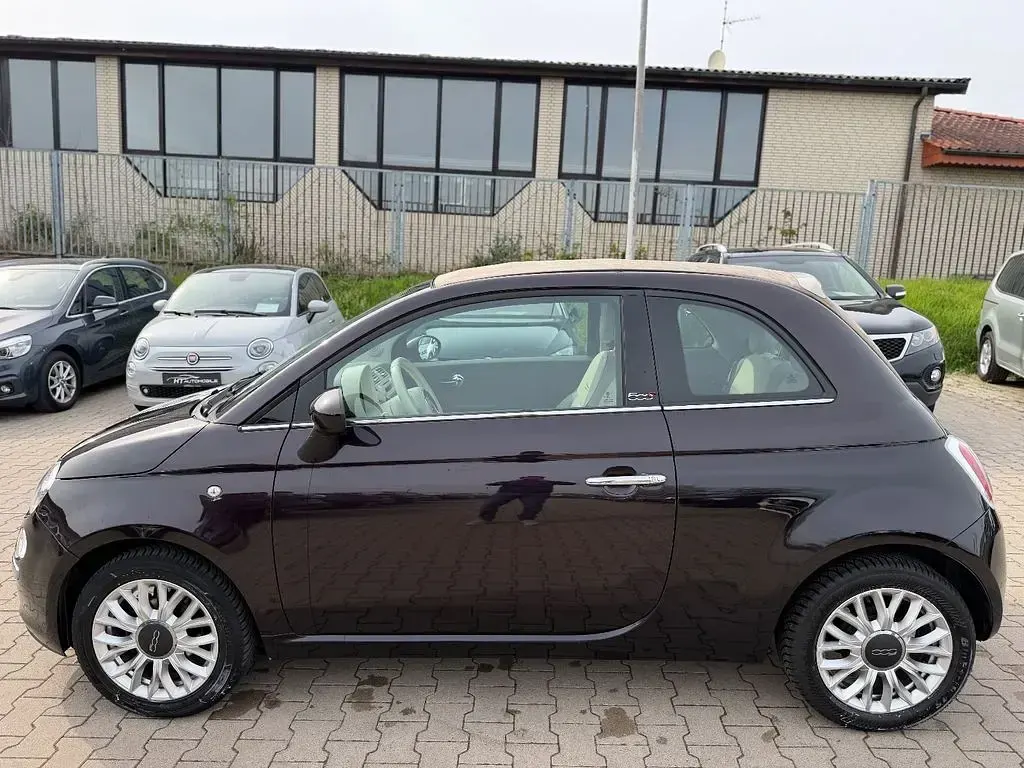 Gebraucht Fiat 500C Lounge 69 PS (50 kW) 2014 Violet Cabrio