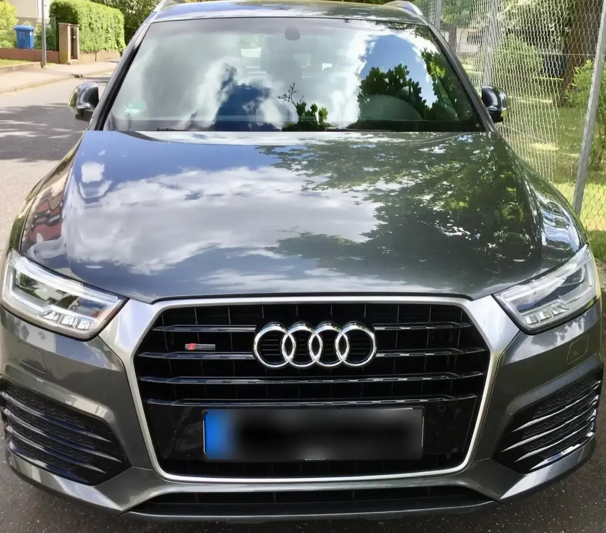 Gebraucht Audi Q3 S-Line 160 PS (117 kW) 2016 Grau SUV