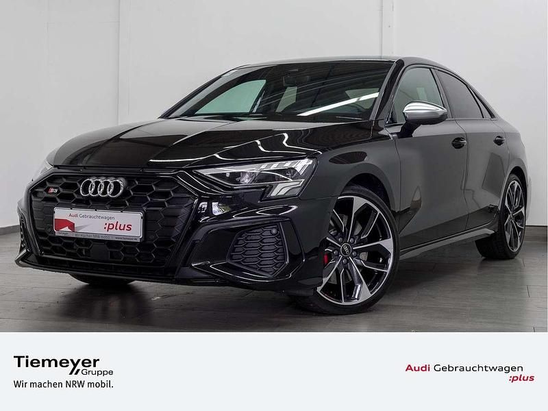 Mythosschwarz metallic Gebraucht 2024 Audi S3 Ambiente Limousine | 40.360 € (Guter Preis) - Bild 1/4