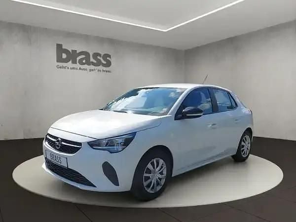 Jade weiß (uni) Gebraucht 2022 Opel Corsa Edition Limousine | 13.450 € (Fairer Preis) - Bild 1/4