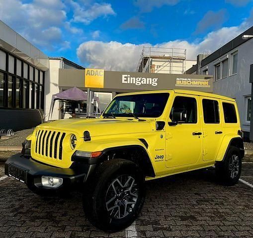 Gelb Gebraucht 2023 Jeep Wrangler Sahara SUV | 64.999 € (Etwas zu teuer) - Bild 1/4