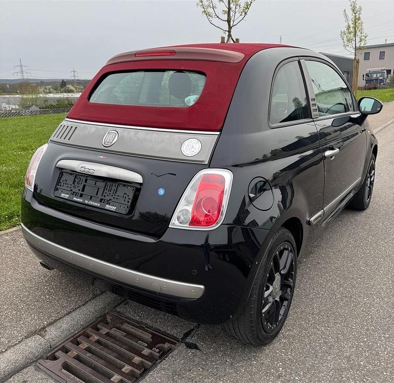Gebraucht Fiat 500C 101 PS (74 kW) 2011 Schwarz Cabrio
