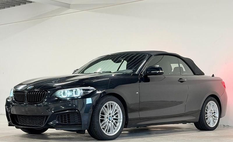 Schwarz Gebraucht 2019 BMW 218 M Sport Cabrio | 16.335 € (Guter Preis) - Bild 1/4