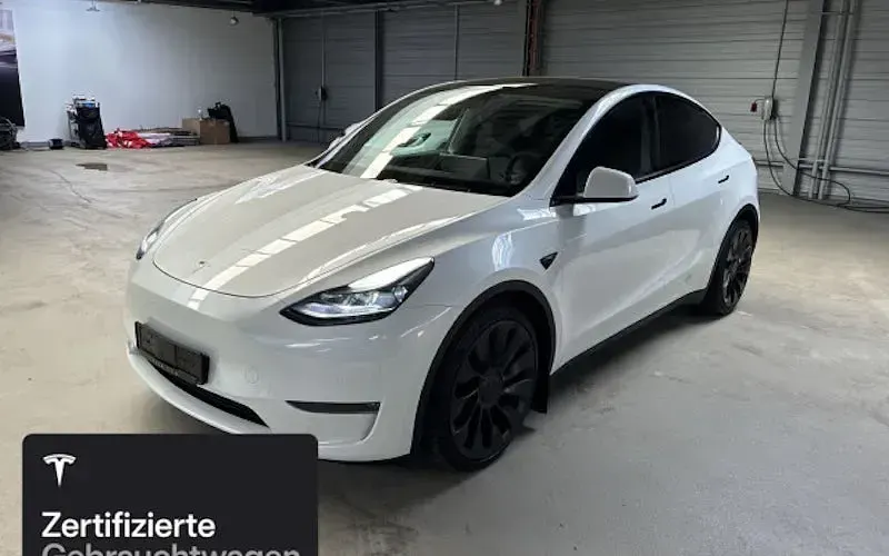 Gebraucht Tesla Model Y Performance 321 kW (437 PS) 2022 Weiß SUV