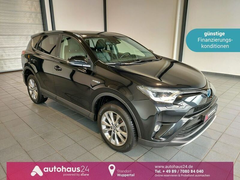 Schwarz Gebraucht 2017 Toyota RAV4 Hybrid Edition-S SUV | 18.970 € (Guter Preis) - Bild 1/4