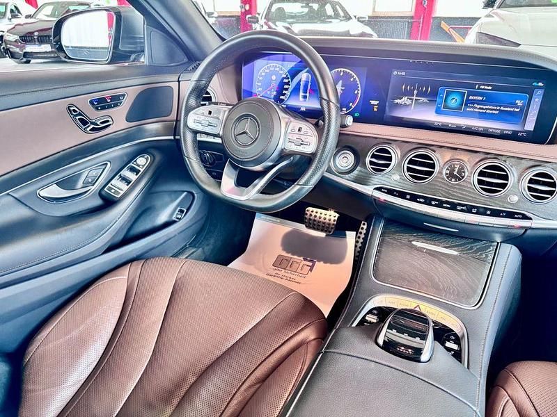 Gebraucht Mercedes S350 AMG line 286 PS (210 kW) 2018 Selenitgrau  metalliclack Limousine