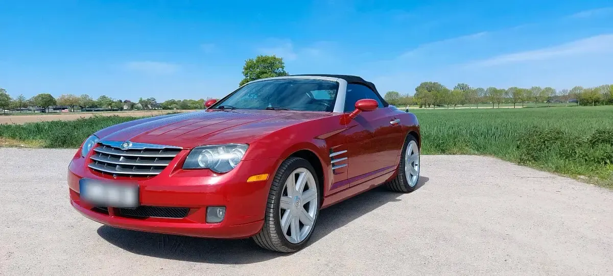 Usata Chrysler Crossfire 218 CV (160 kW) 2004 Rosso Cabrio