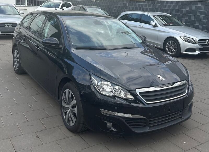 Schwarz Gebraucht 2014 Peugeot 308 Active Kombi | 3.300 € (Superpreis) - Bild 1/4