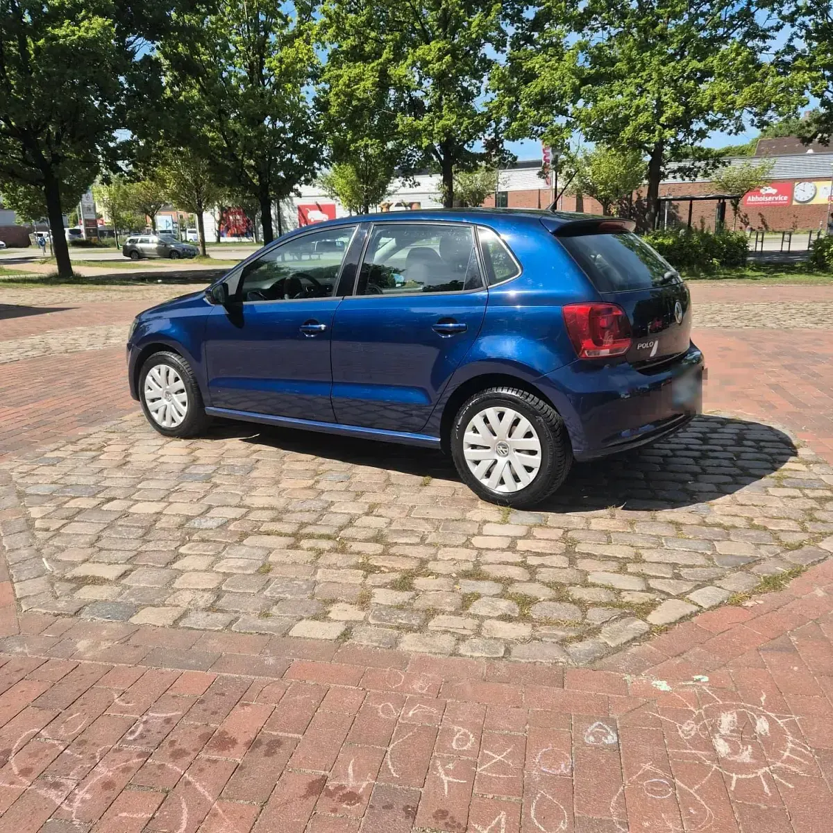 Gebraucht VW Polo 60 PS (44 kW) 2009 Blau Kleinwagen