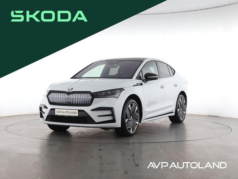 Moon weiss perleffekt Gebraucht 2024 Skoda Enyaq iV Suite SUV | 44.390 € (Fairer Preis) - Bild 1/4