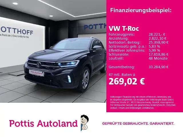Gebraucht VW T-Roc R-line 150 PS (110 kW) 2024 SUV