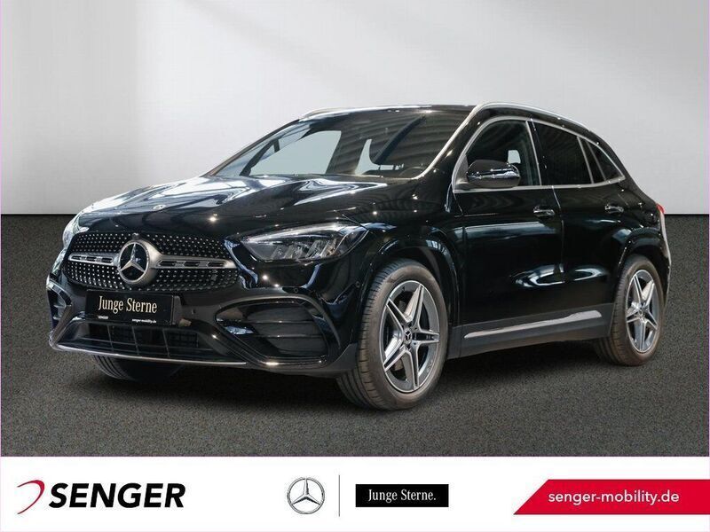 Schwarz Gebraucht 2024 Mercedes GLA200 AMG line SUV | 39.900 € (Etwas zu teuer) - Bild 1/4