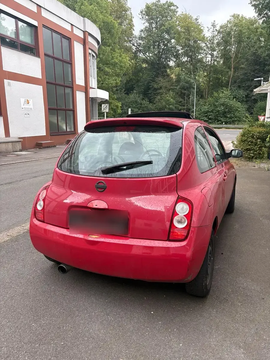 Gebraucht Nissan Micra 80 PS (58 kW) 2005 Rot Kleinwagen