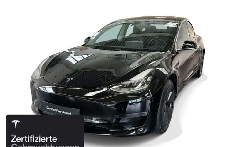 Schwarz Gebraucht 2020 Tesla Model 3 Long Range RWD Limousine | 24.900 € (Fairer Preis) - Bild 1/4