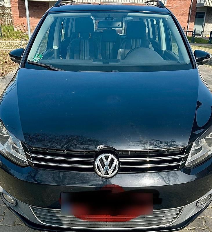 Gebraucht VW Touran 105 PS (77 kW) 2012 Schwarz Van / Kleinbus