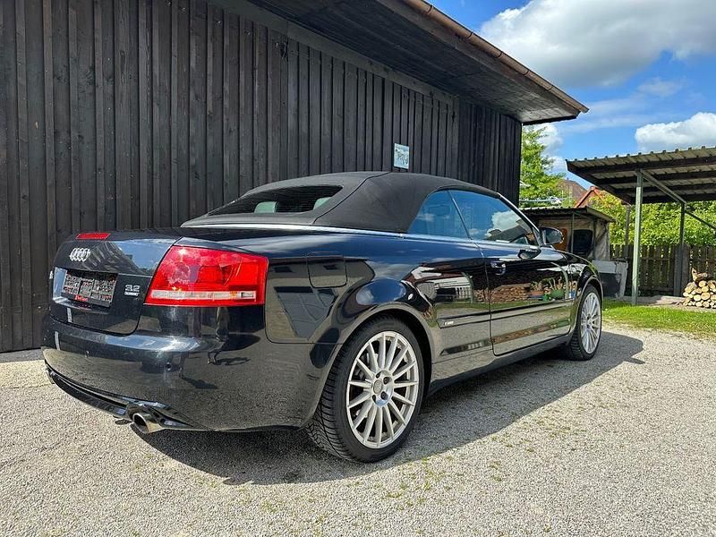 Schwarz Gebraucht 2007 Audi A4 Cabriolet Sport Cabrio | 9.200 € (Fairer Preis) - Bild 1/4