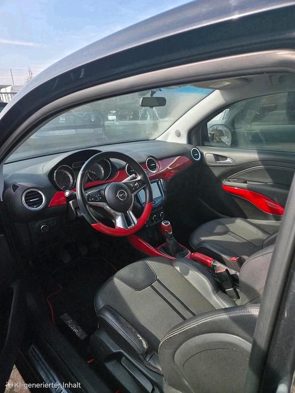 Gebraucht Opel Adam 100 PS (73 kW) 2013 Schwarz Kleinwagen