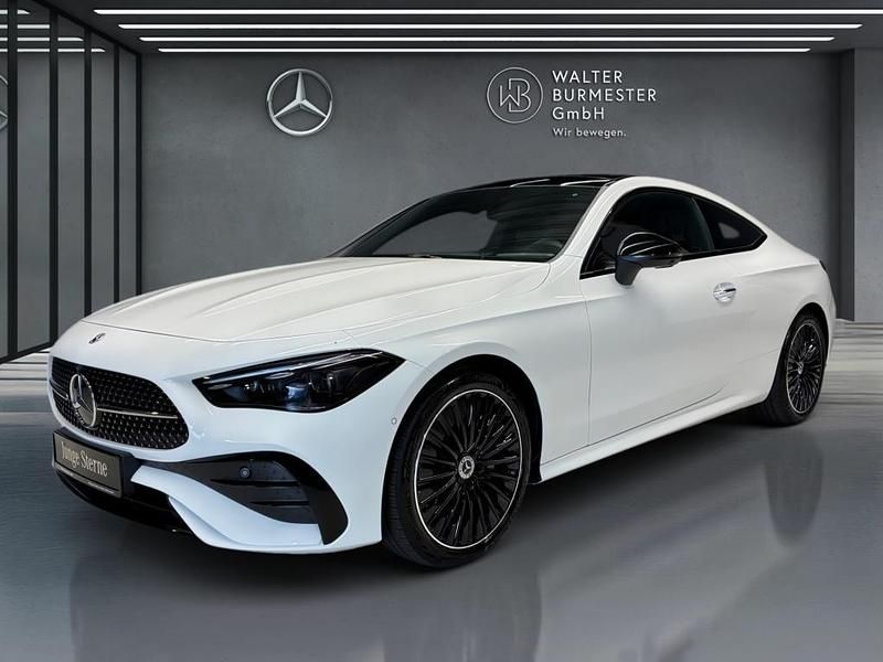 Unilack polarweiß Gebraucht 2024 Mercedes CLE200 AMG Coupé | 55.490 € (Teuer) - Bild 1/4