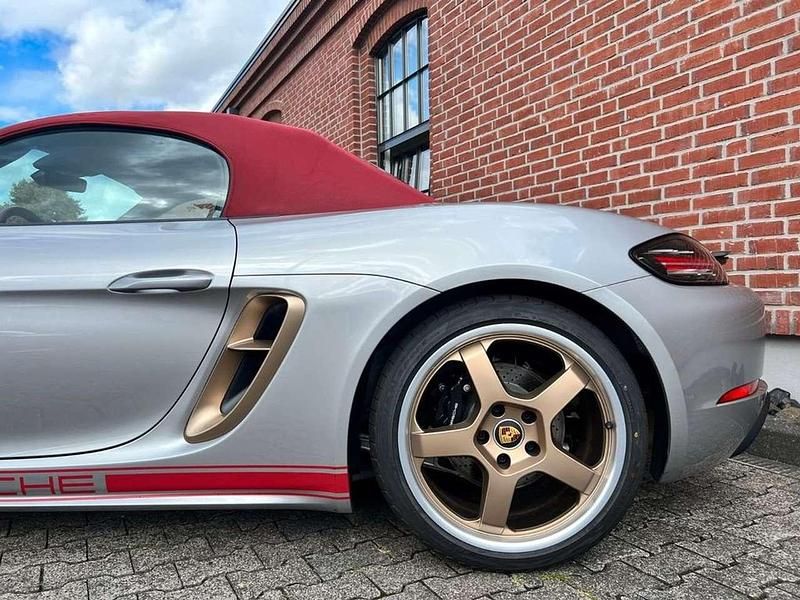 Silber Gebraucht 2022 Porsche 718 Boxster Cabrio | 95.000 € (Superpreis) - Bild 1/4