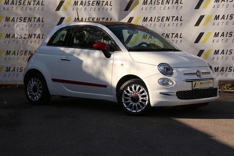 Weiß Gebraucht 2016 Fiat 500 Lounge Kleinwagen | 6.999 € (Guter Preis) - Bild 1/4