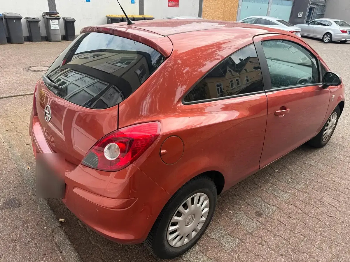 Gebraucht Opel Corsa 101 PS (74 kW) 2012 Orange Kleinwagen