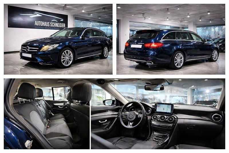 Gebraucht Mercedes C220 170 PS (125 kW) 2016 Blau Kombi