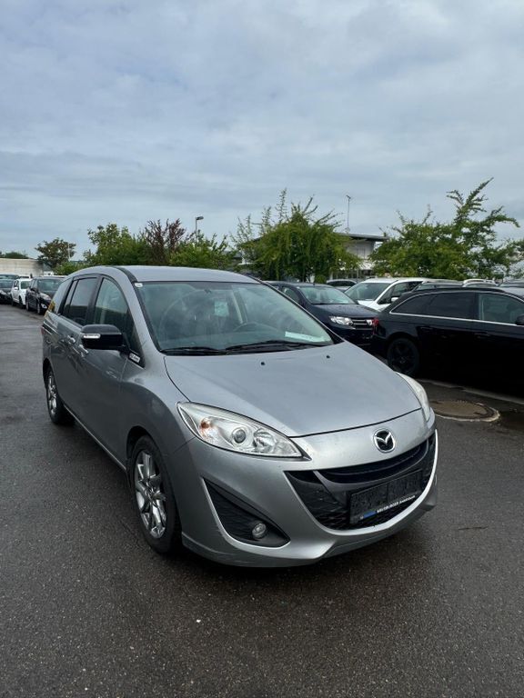 Silber Gebraucht 2013 Mazda 5 Prime-Line Van / Kleinbus | 2.999 € (Guter Preis) - Bild 1/4