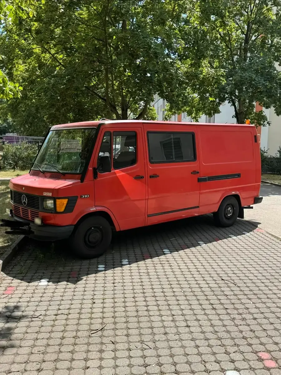 Gebraucht Mercedes T1 77 PS (56 kW) 1991 Rot Van