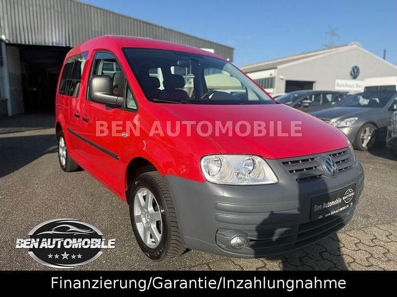 Gebraucht VW Caddy Team 80 PS (58 kW) 2008 Rot Van / Kleinbus
