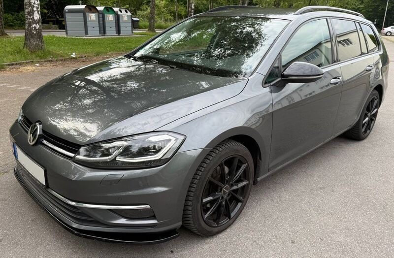 Grau Gebraucht 2018 VW Golf VII Comfortline Kombi | 15.199 € (Fairer Preis) - Bild 1/4