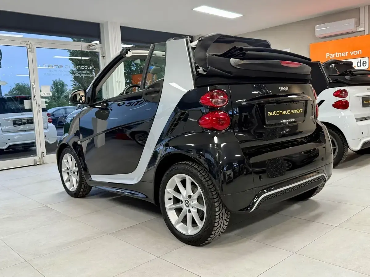 Occasion Smart ForTwo Cabrio Passion 71 ch (52 kW) 2014 Noir Cabriolet