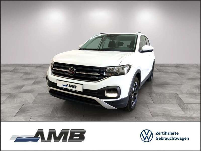 0q pure white Gebraucht 2023 VW T-Cross IQ Drive SUV | 19.470 € (Guter Preis) - Bild 1/3